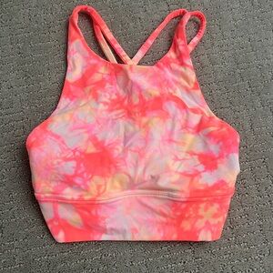 lululemon bra:high neck tank top